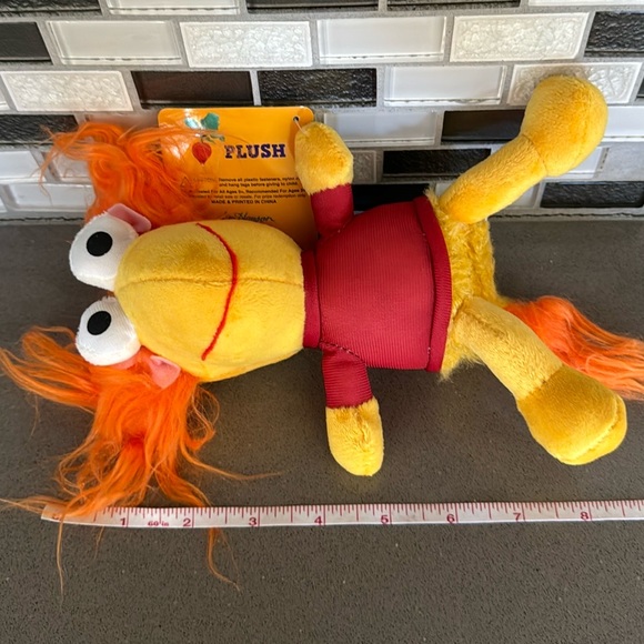 Fraggle Rock RED Plush / The Jim Henson Company 8โ Officially Licensed BRAND NEW - Picture 12 of 12